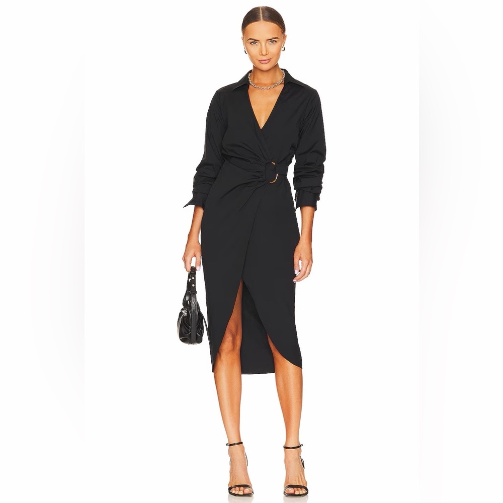 Veronica Beard Afton Dress in Black